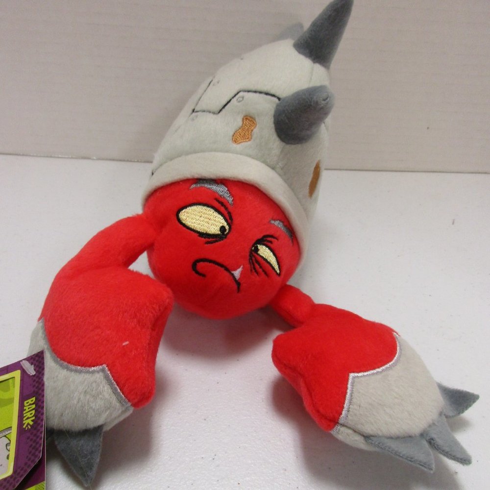 Crab Van Goon Toxi Critters Barkbox Crinkle Squeak Dog Toy NWT